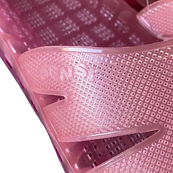 SENSI Jelly Sandal Waterproof, Messaging, Recovery Slide Pink Size 8 - Picture 10 of 13
